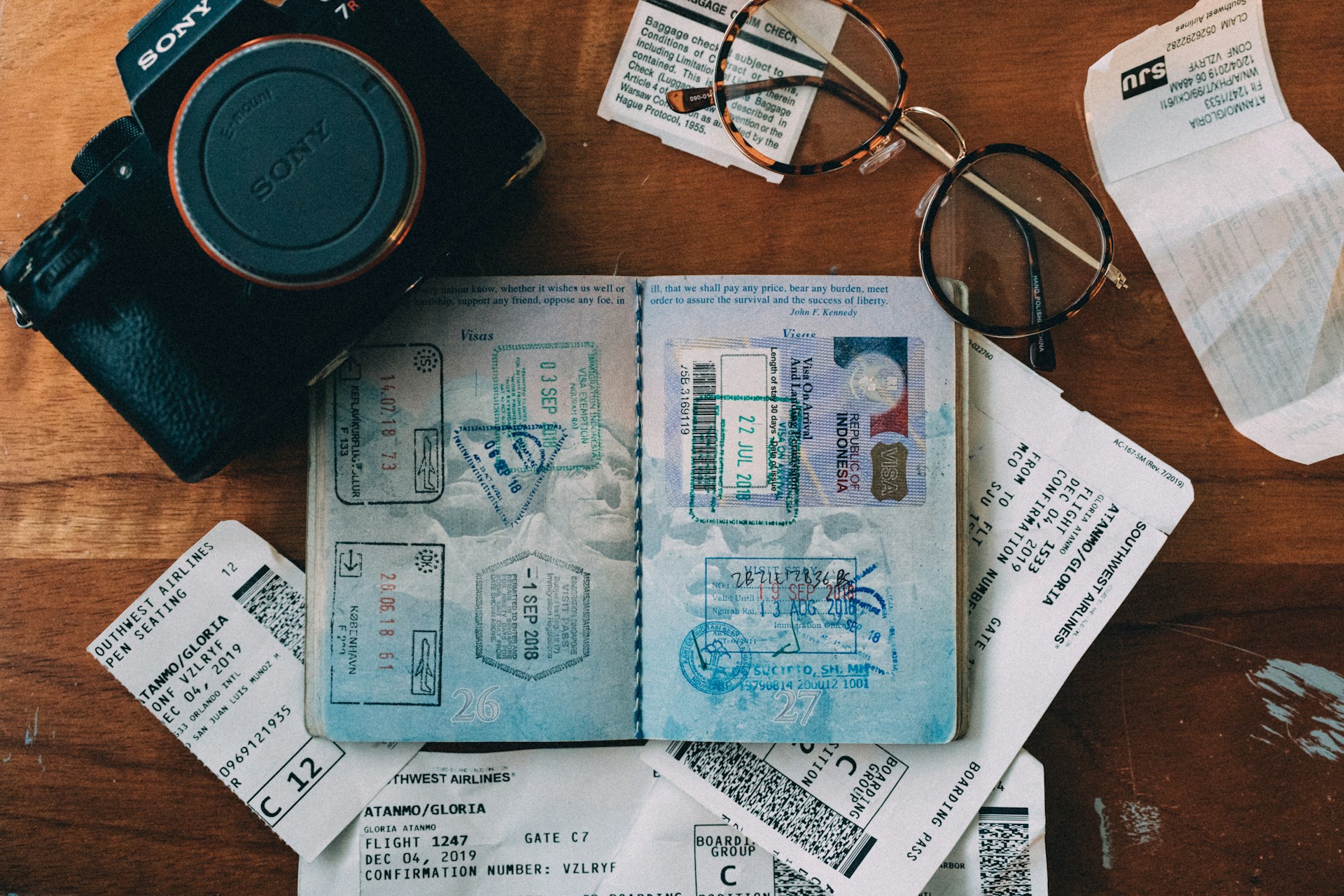Formalités de voyage
